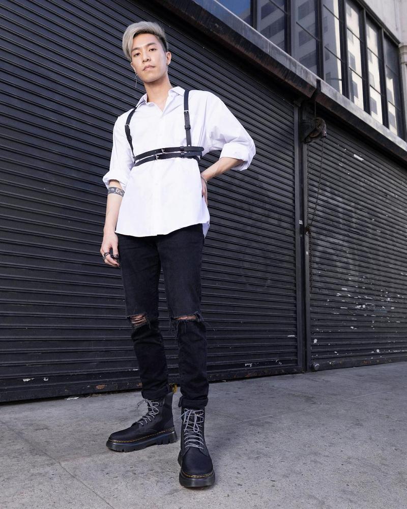 Dr Martens Tarik Utility Fritidsstøvler Herre Svarte | Norge 334JPQ